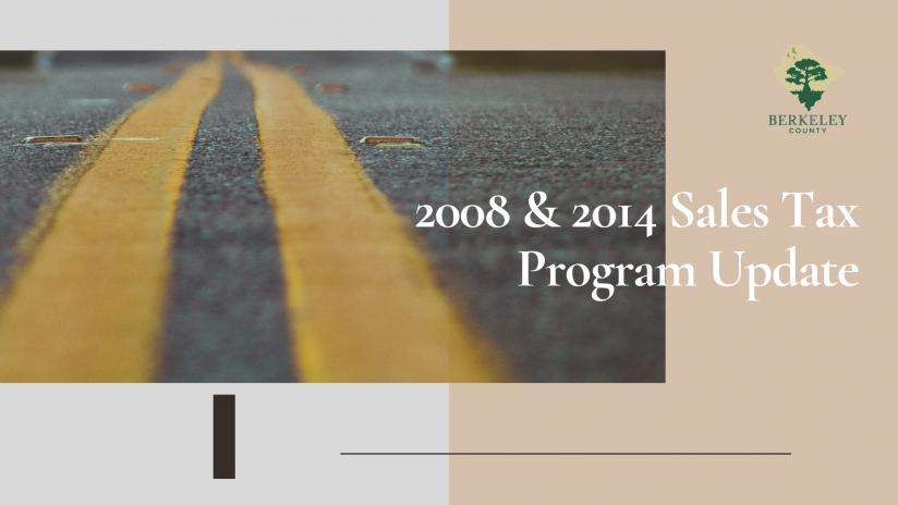 2008 & 2014 Sales Tax Program Update